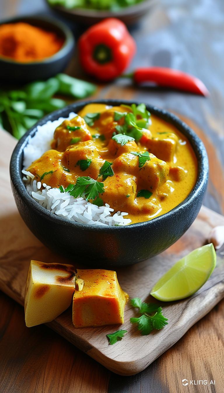 Fullkornsris med tofu